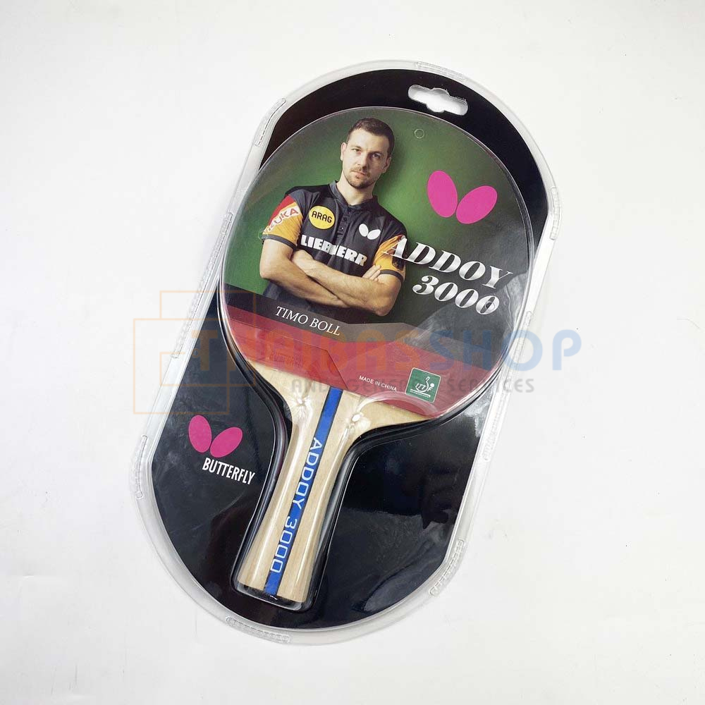 [ของแท้ 100%] Butterfly ไม้ปิงปอง รุ่น Addoy 3000 ซีรี่ย์ - Butterfly Tabletennis