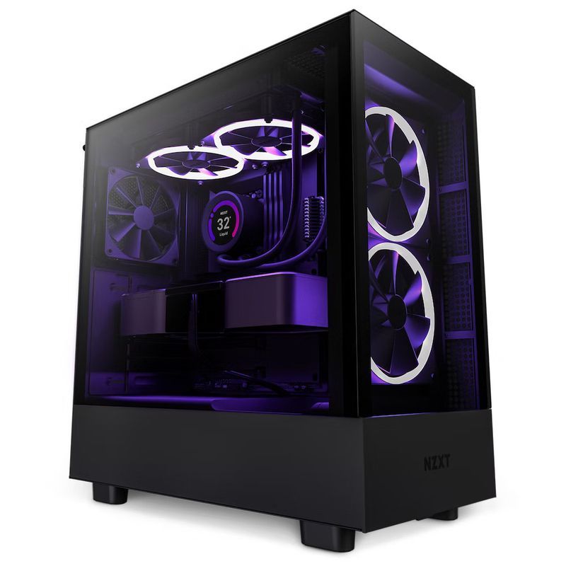 NZXT Computer Case H5 Elite Black (CC-H51EB-01)