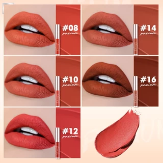 PAZIUM FDA ลิปสติก ลิปกลอส Lipsticks ลิปจูบไม่หลุด ปากไม่แห้ง กันน้ำ ติดทนนาน พกพาง่าย 3.5g 5สี
