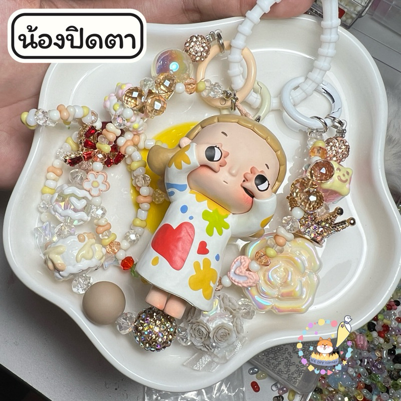 Nyota ที่สุดของความอินดี้ มินิมอล งานดี ขนาดน่ารัก สายคล้องกระเป๋า พวงกุญแจ ห้อยมือถือ DIY