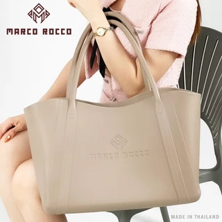 Marco Rocco กระเป๋าสะพายไหล่ สไตล์เรียบง่าย Cherie ทรงโท้ท สำหรับผู้หญิง กระเป๋าที่สวยประณีต EVA รุ่น BR3003 และ BR3004