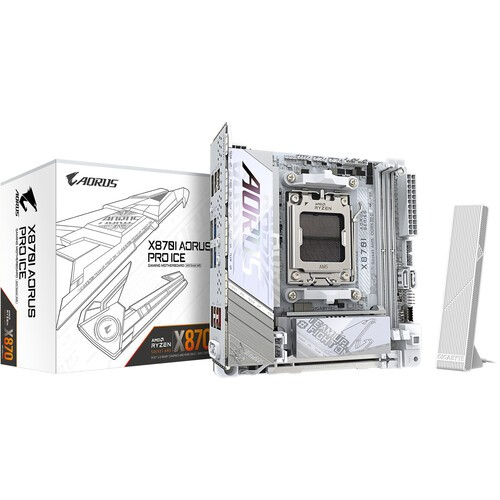 GIGABYTE X870I AORUS PRO ICE AM5 MAINBOARD