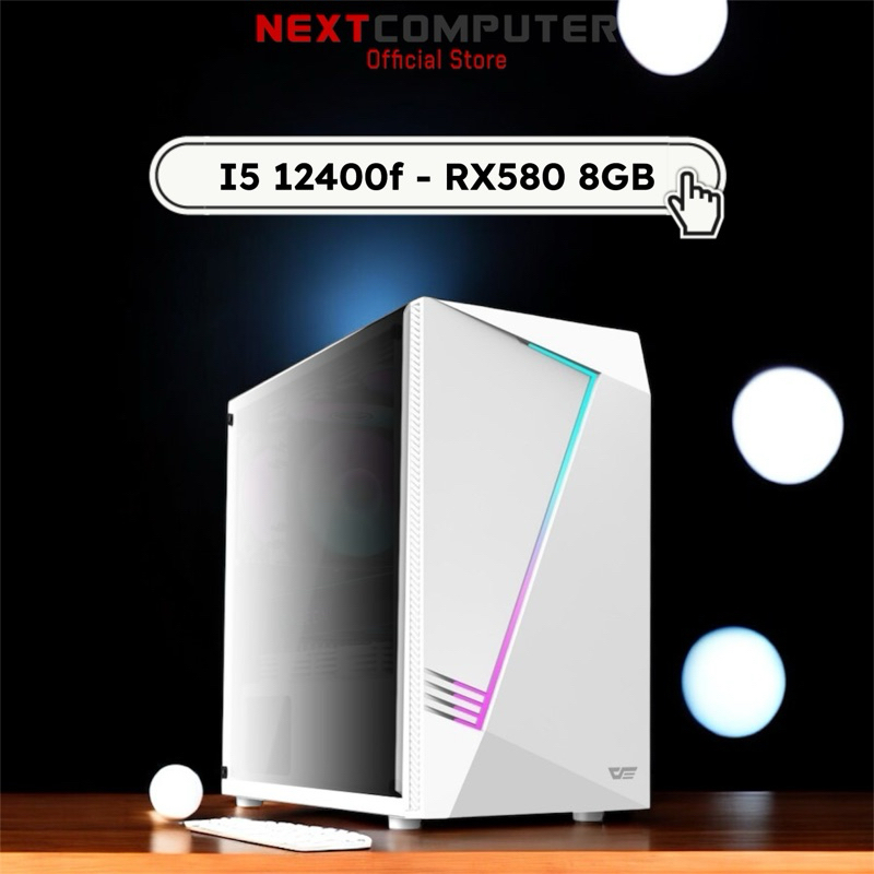 สายกราฟฟิก I5 12400F I RX580 8G [SKU0162] RAM 16GB