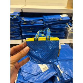 พวงกุญแจของอิเกีย IKEA รุ่น KNOLIG เป็นกระเป๋าจิ๋วใส่เหรียญได้ ของแท้จากช้อป