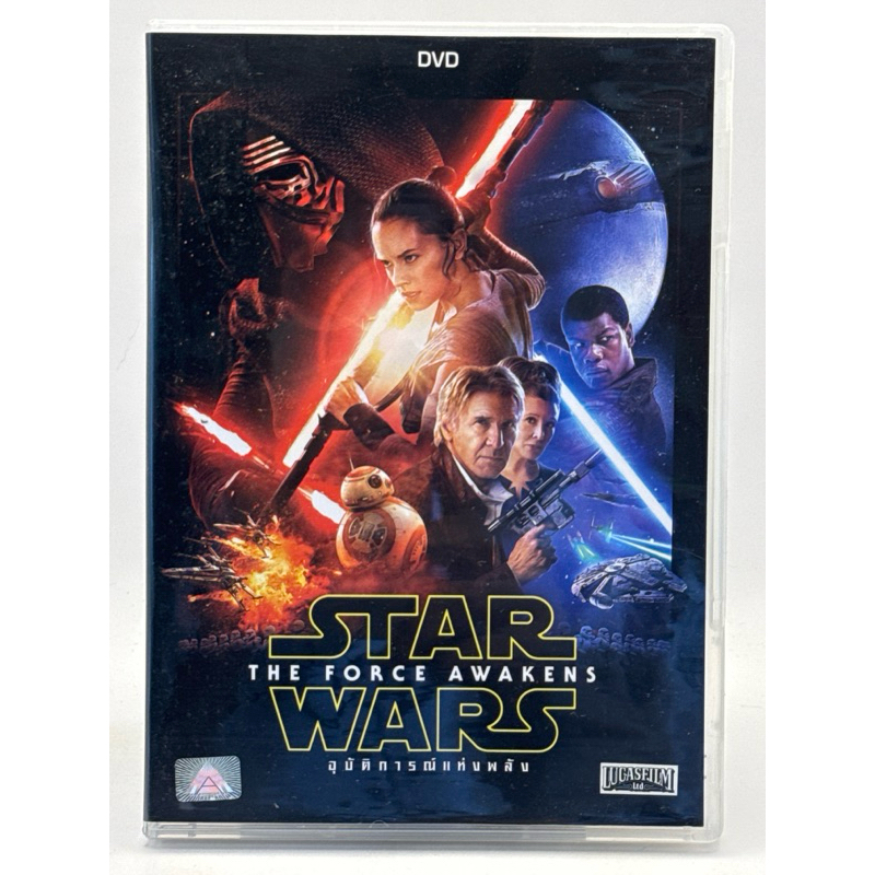 1  DVD :     Star Wars The Force Awakens ดีวีดีมือสองแผ่นแท้มาสเตอร์ สภาพนางฟ้า ราคาสบายกระเป๋า 4660