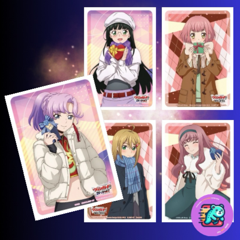 [พร้อมส่ง] [Bushiroad] Sleeve Vanguard comic market Tokyo Valentine Ver.