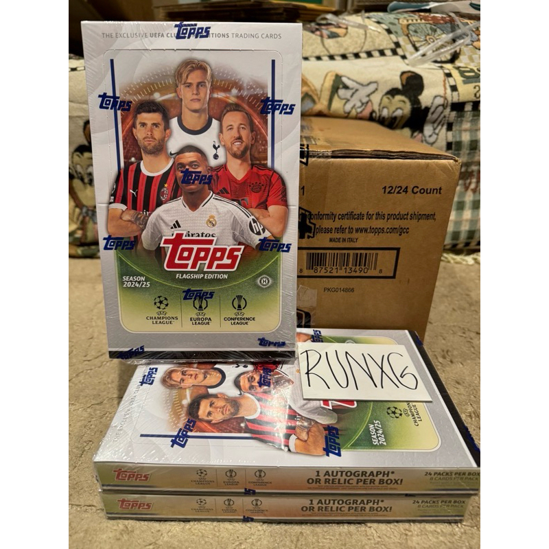 🚨พร้อมส่ง🚨24/25 Topps UCC Club Competitions Hobby Box