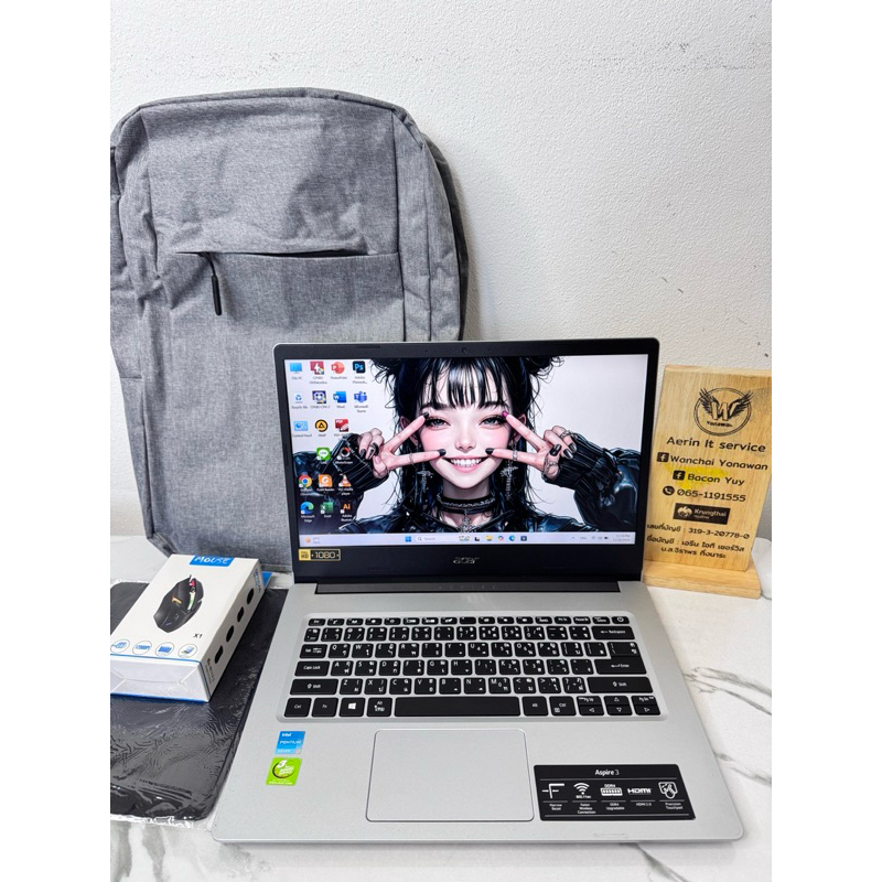 Acer Aspire 3 A314-35 มือสองสภาพสวย พับได้ 180 องศา