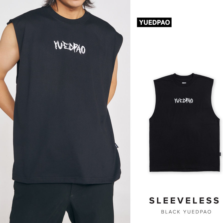 ยอดขาย No.1 เสื้อยืดแขนกุด รับประกันไม่ย้วย 2 ปี เสื้อยืดเปล่า เสื้อยืด Sleeveless Black sleeveless 