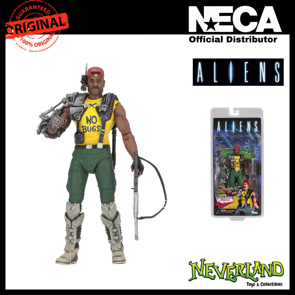 (NECA) Aliens - 7" Scale Action Figure - Series 13 - Space Marine Sgt. Apone