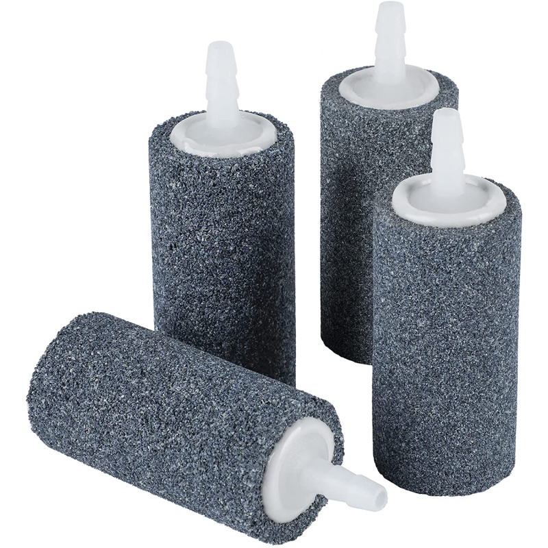 หัวทรายตู้ปลา หัวทรายออกซิเจน ตู้ปลาขนาดเล็ก หัวออกซิเจน ทรงกระบอก สีเทา 10 ก้อน ส่งด่วนในไทย - รูปที่ 4