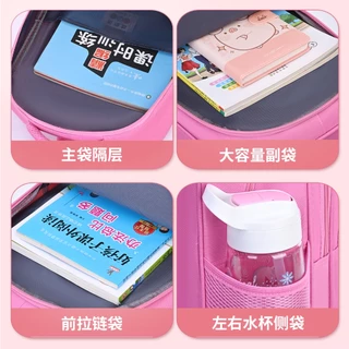 LOTPAN พร้อมส่ง ส่งจากไทย กระเป๋าสะพายนักเรียนลาย สุดน่ารักสำหรับเด็กอนุบาล-ประถม 1-3-6 สําหรับนักเรียนอนุบาล