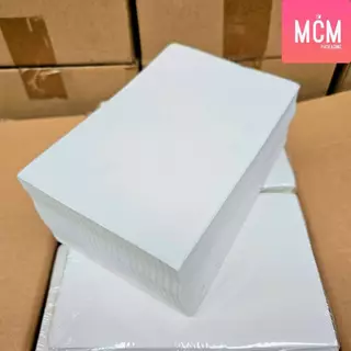 MCM Pack ลาเบล 100x150x500 แผ่น(ยกลัง 12 ม้วนหรือแพ็ค/ลัง)สติกเกอร์พิมพ์ใบปะหน้าพัสดุ Direct Thermal Label