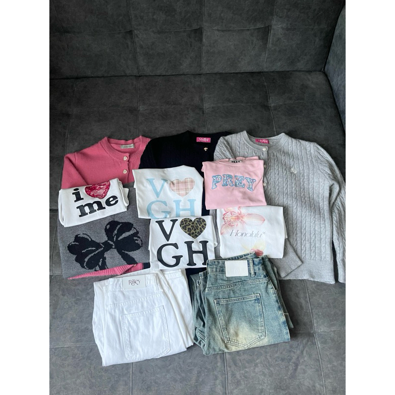 ส่งต่อเสื้อผ้า stylist,vgh,railly ของเค้าเอง สภาพดีทุกตัว update31/12/67 อ่านรายละเอียดก่อนสั่ง (โค๊