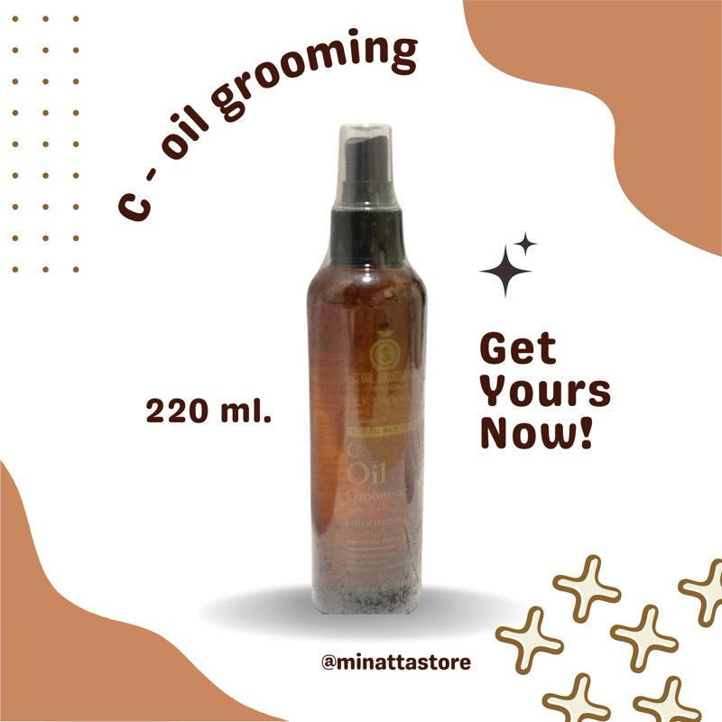 (มีไลฟ์) C-Oil Grooming แท้ สเปรย์ เซตผม c oil จัดแต่งทรงผม สร้างวอลลุ่ม มีวิตามินบีบำรุง ไม่เหนอะหน