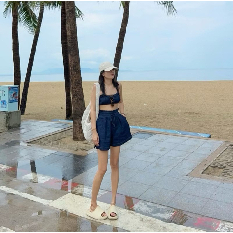 (ส่งต่อ) Denim set แบรนด์ 19dec.ourday