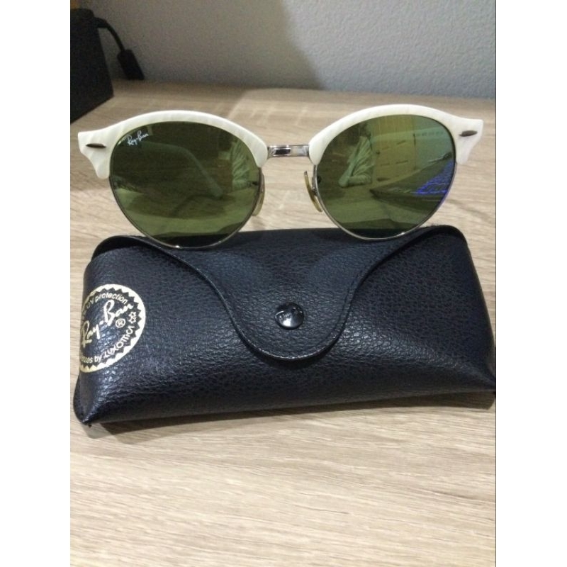 RayBanแว่นตากันแดด  RB4246 988/2X CLUBROONDแว่นตามือสองสภาพใหม่เอี่ยม