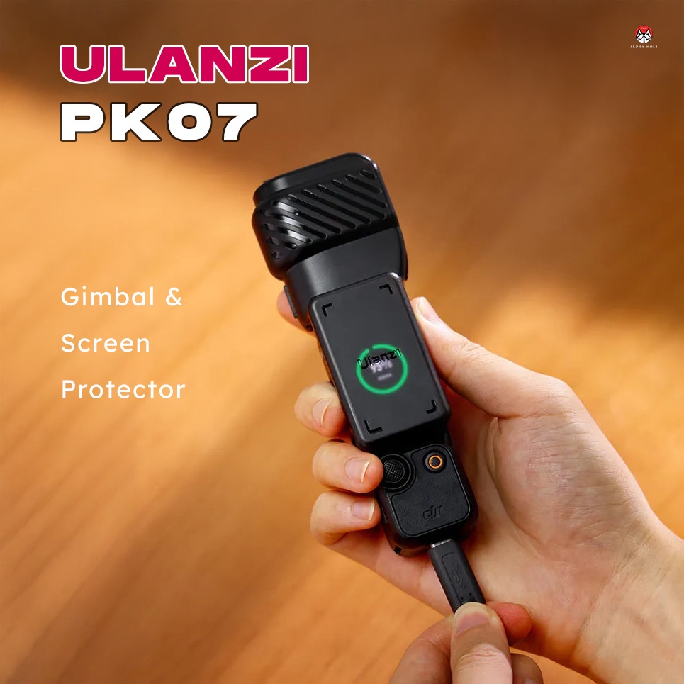 Ulanzi PK07 Gimbal and Screen Protector for DJI Osmo Pocket 3 เคสกันรอยกันกระแทกสำหรับ DJI Pocket 3