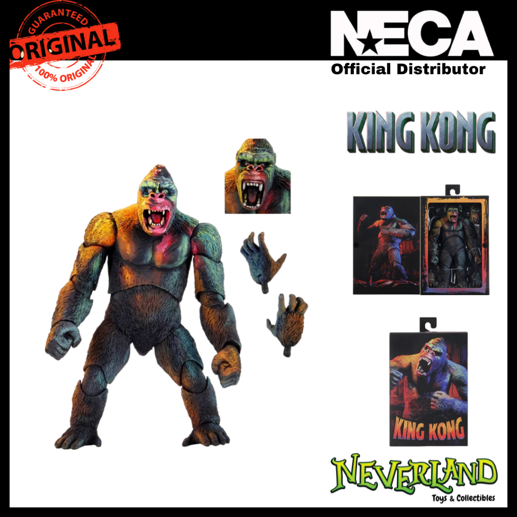 NECA King Kong Illustrated Ultimate 7" Scale Action Figure