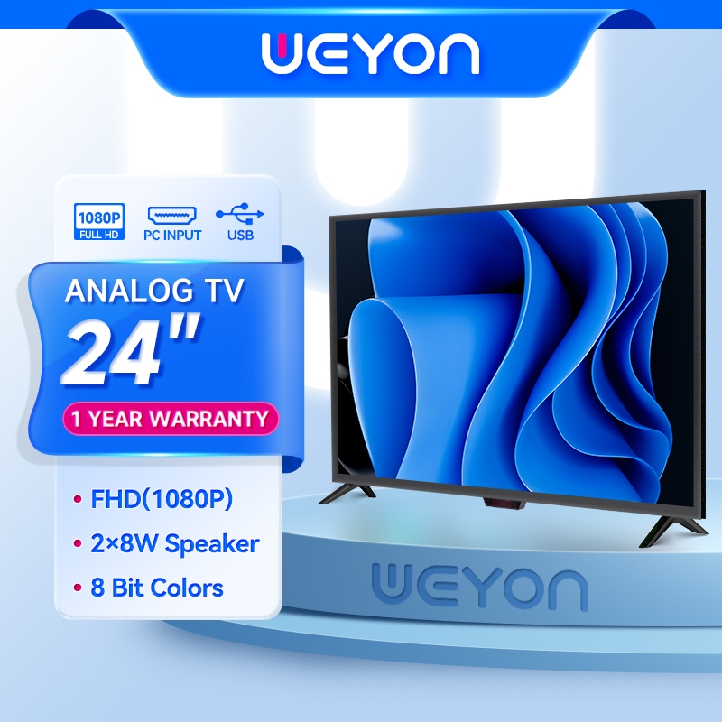 WEYON ทีวี 24 นิ้ว Full HD โทรทัศน์  LED TV 24 นิ้ว