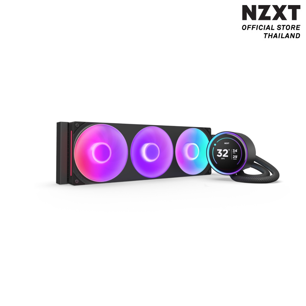 NZXT KRAKEN ELITE 360 RGB BLACK - V2 : RL-KR36E-B2