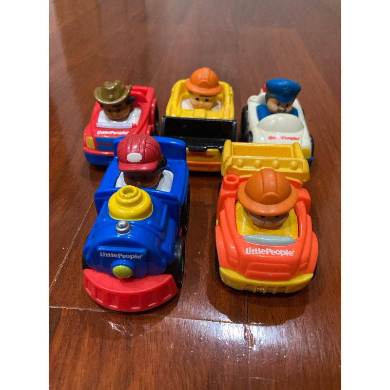 (ขายเหมา 5 คัน) ตัวเล่น little people ของเล่นมือสอง
