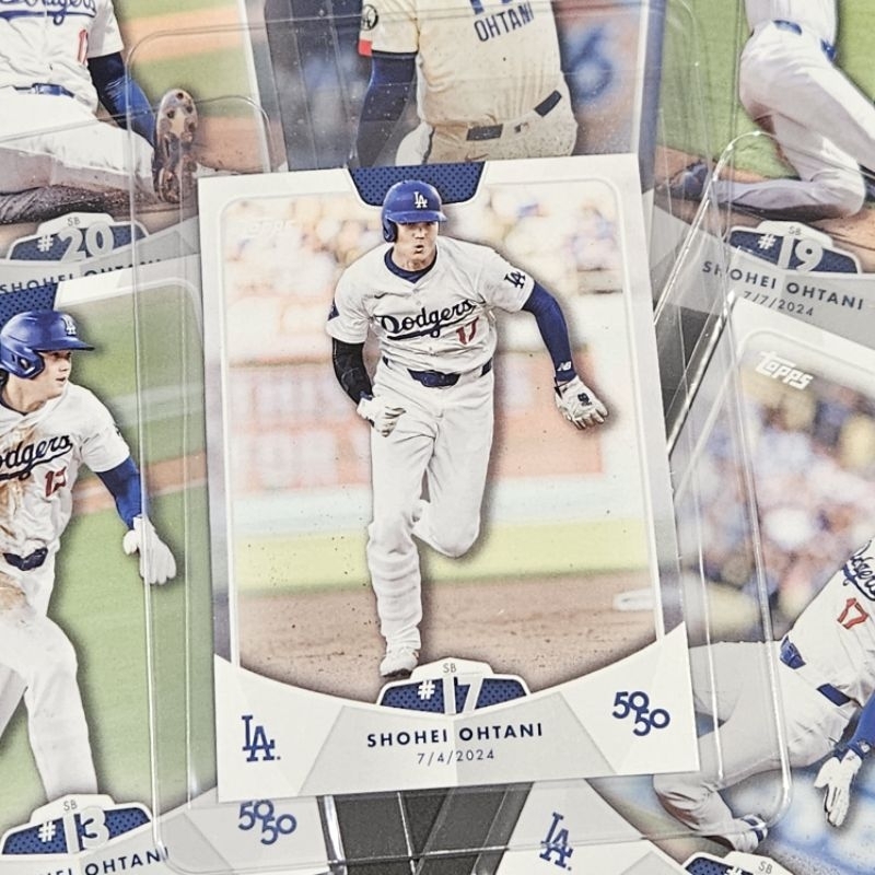 การ์ด Topps​ 50/50 Shohei​ Ohtani Stolen Bases​ (SB)