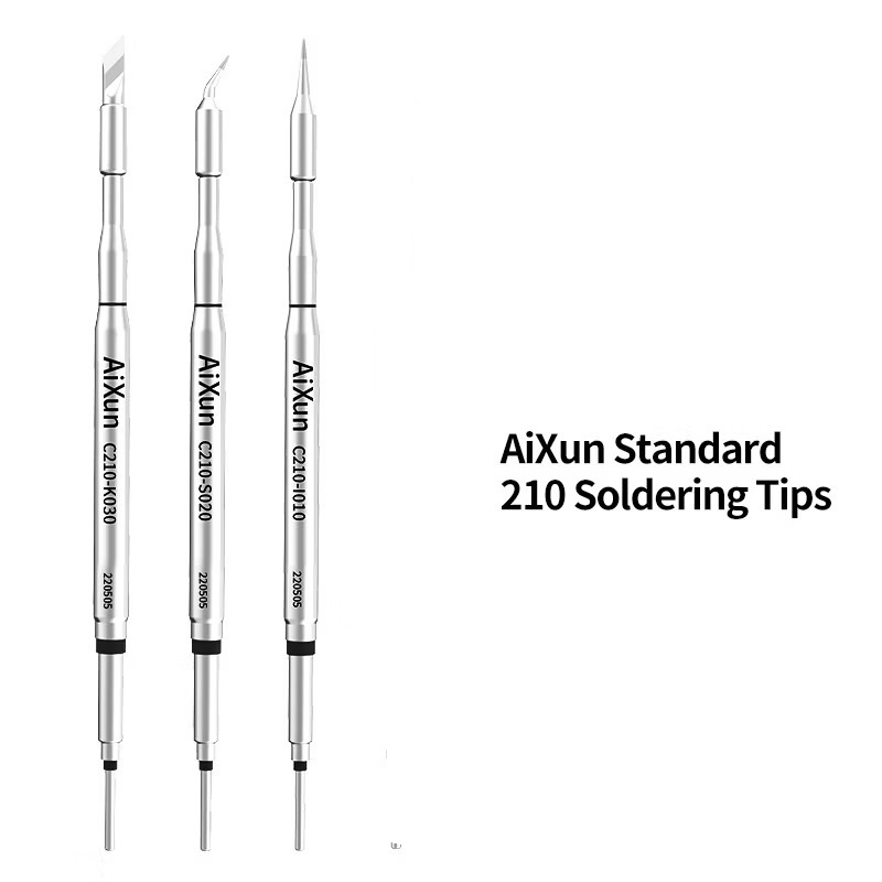 Aixun C210 ปลายหัวแร้ง  K030 S020 I010 อะไหล่ซ่อมมือถือ