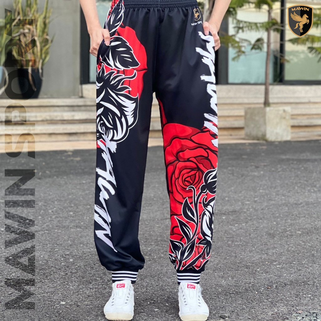 MAWIN SPORT PANTS กางเกงวอร์มขายาว ใส่ได้ทั้งหญิง ชาย