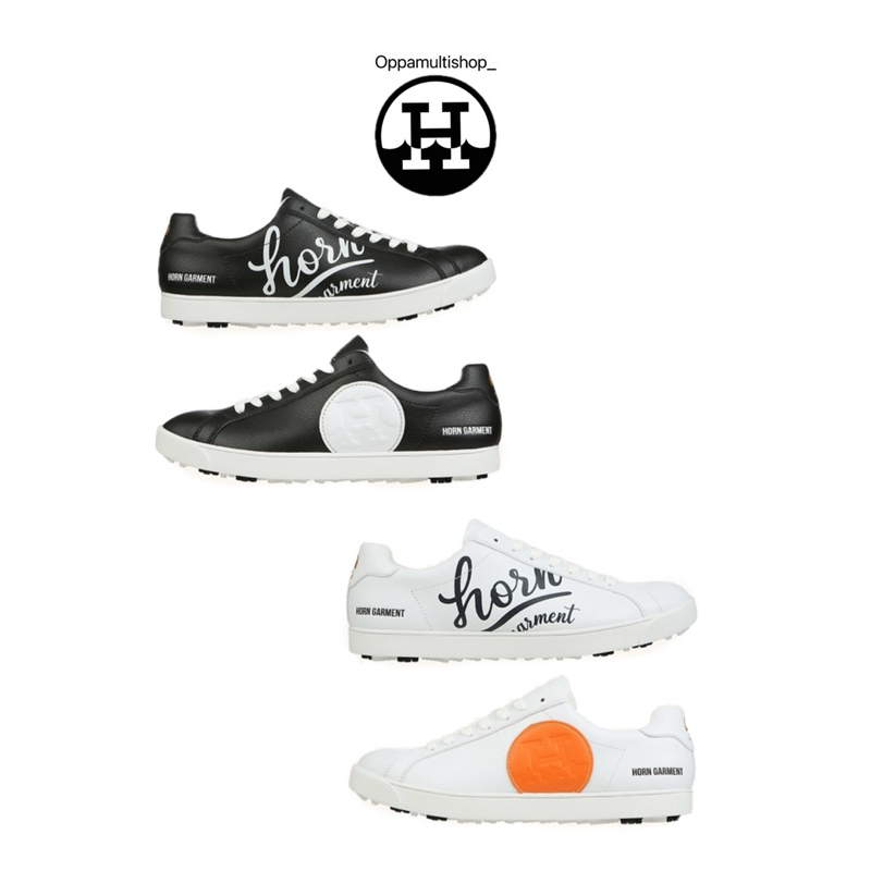 🇰🇷✨horn garment HG LOGO POINT GOLF-SHOES Men's Golf Shoes HY7ZK02U HG LOGO POINT GOLF-SHOES 남자 골프화 ✨