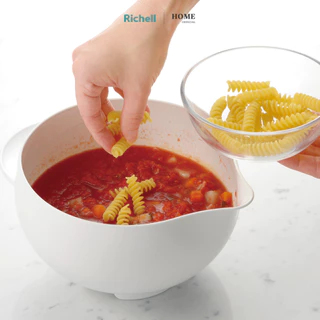 Richell Home(ริเชลล์) Cooking Bowl Tarenu ชามทำอาหารอเนกประสงค์ มีฝาปิด ชามผสม ชามผสมทำขนม ชามผสมอาหาร