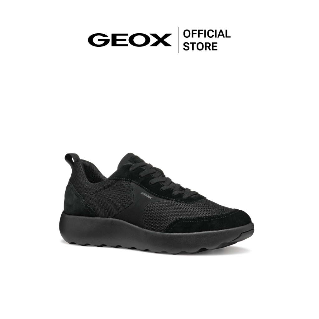 GEOX รองเท้าผ้าใบผู้ชาย รุ่น U XTORS – BLACK SS25 (U55LFDC9999M_S5BKXX)