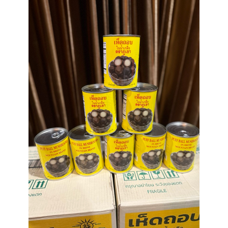 🍄เห็ดถอบเห็ดเผาะกระป๋องในน้ำเกลือ ‘🍄พร้อมส่ง  เหมือนธรรมชาติ ไม่ต้องรอถึงฤดูกาล มีให้ทานตลอดปี น้ำหนักเนื้อ 250 กรัม