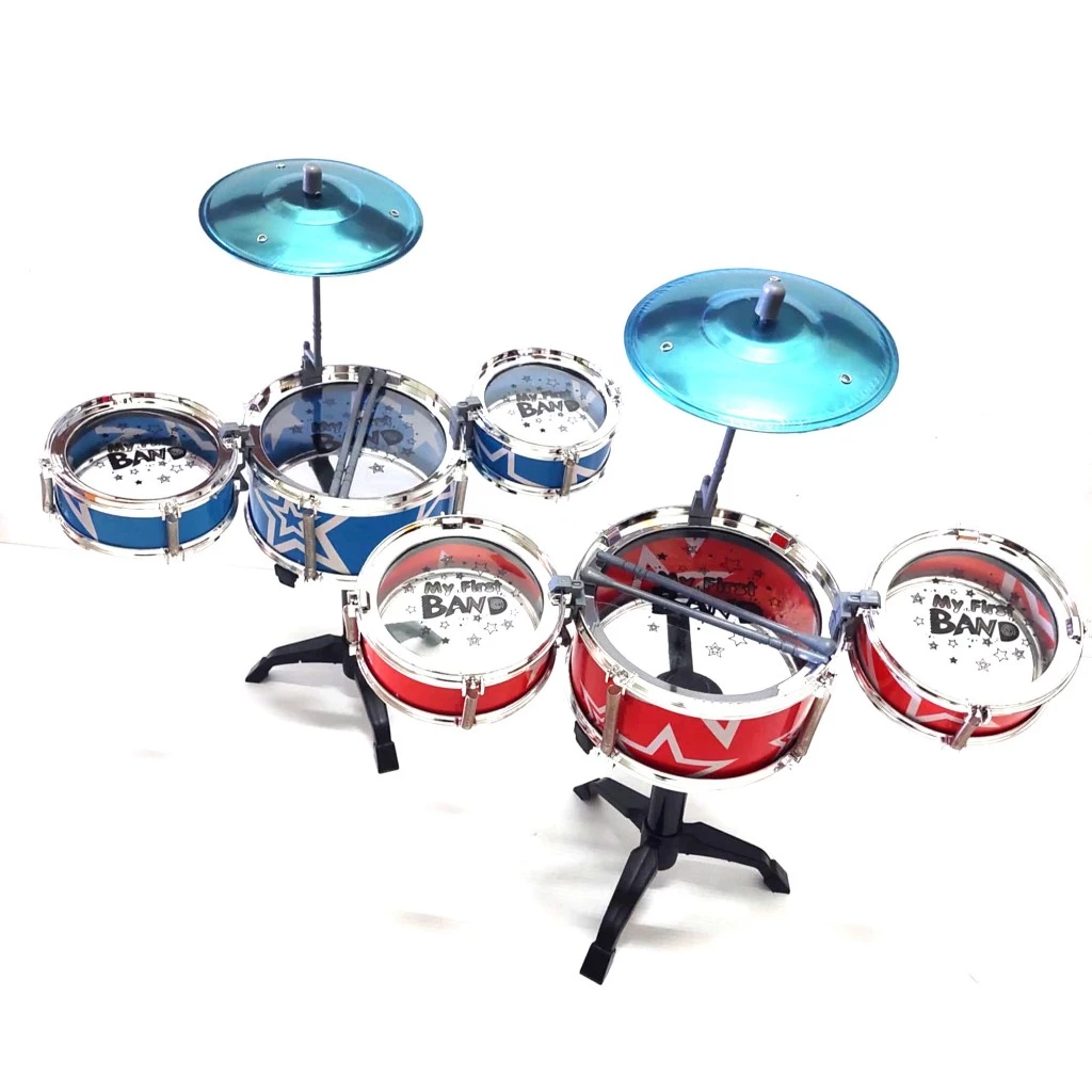 Drum Set ชุดกลองของเด็กเล่น พร้อมอุปกรณ์ thumbnail 7