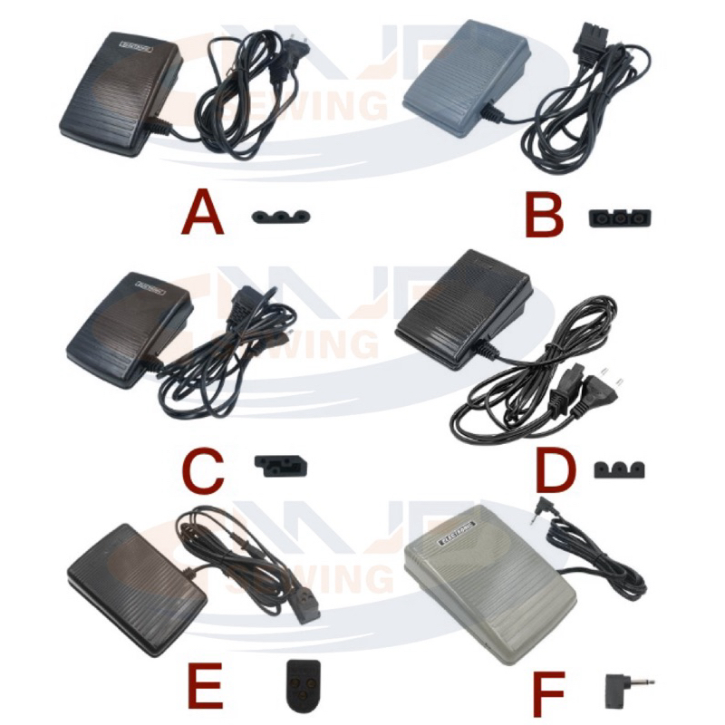 ขาเหยียบจักรกระเป๋าหิ้ว สำหรับจักรเล็กบ้าน จักรซิกเเซก จักรกระเป๋าหิ้ว JANOMI BROTHER SINGER