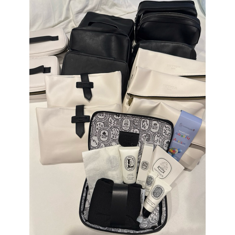 พร้อมส่งวันนี้ 🇶🇦กระเป๋าน้ำหอมเซ็ท Amenity Kit Set Business Class Qatar 2024