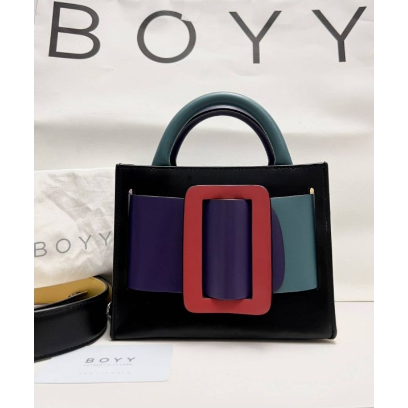 Used very good condition Boyy Bobby 18 Multicolor Y. 2020* สวยเก๋ ตัวกระเป๋าทรงดี📌รอเช็คสต๊อก