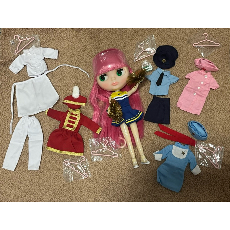 rement petit mode uniform 1/6 doll outfit licca blythe outfit ชุดตุ๊กตาลิกะ บลายธ์