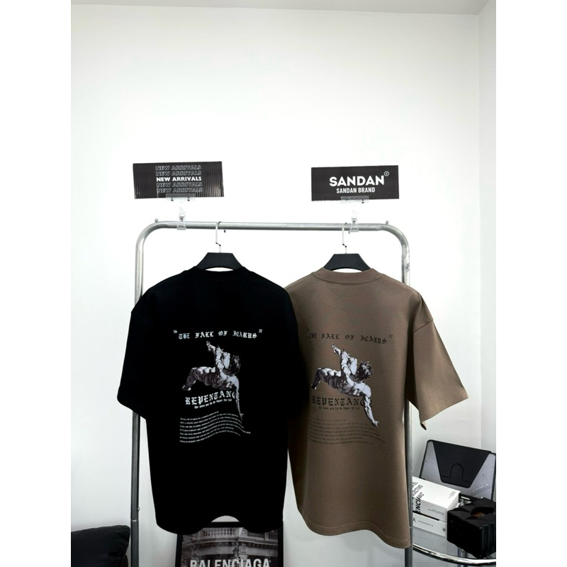 Sandan Oversize T-Shirt Cotton100% ลาย ICARUS