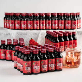 SIXNINE 100 ขวด (คละสีได้) Sixnine ไซรัป ฝาเทา,ฝาแดง ของแท้100% Six-Nine Syrup ซิกไนน์