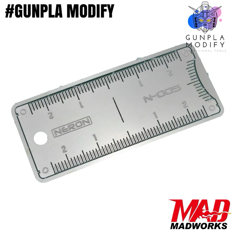 MADWORKS N-005 แผ่นวัดจุดศูนย์กลาง Middle Locator