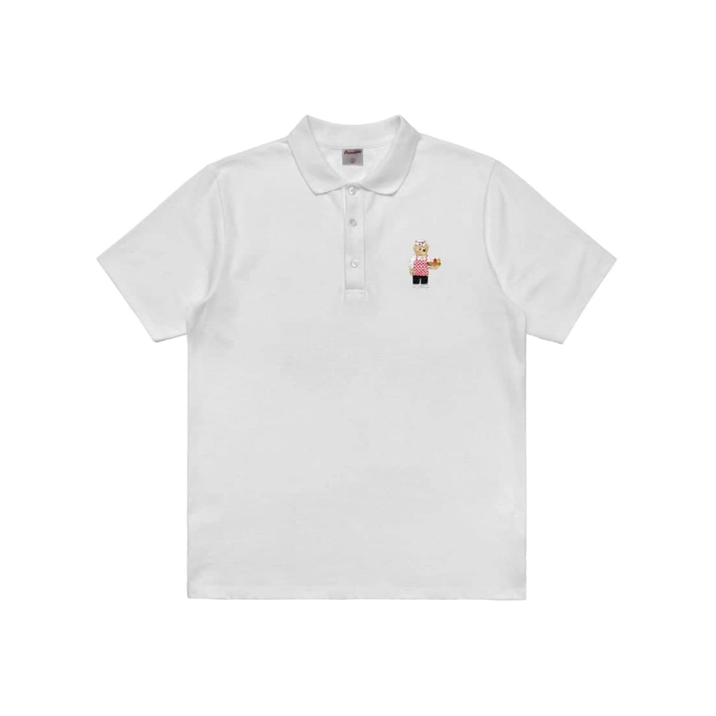 PYC BEAR BOY HOT DOG POLO White
