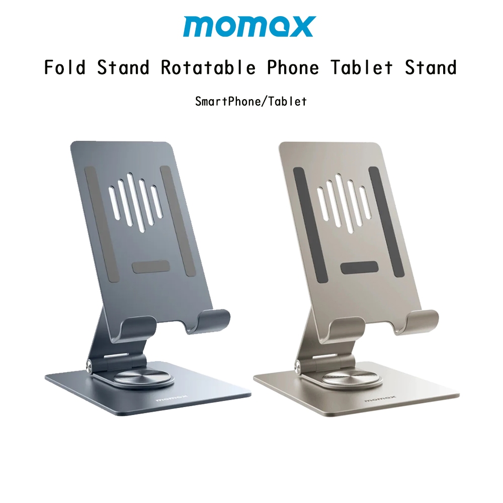 MOMAX Fold Stand Rotatable Phone Tablet Stand แท่นวางหมุดได้360องศาเกรดพรีเมี่ยม สำหรับ โทรศัพท์และแ