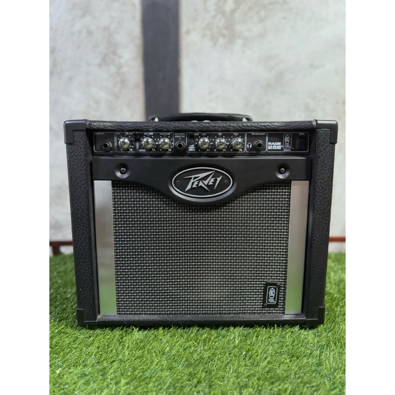 Peavey RAGE 258 แอมป์กีต้าร์ 25 วัตต์ สีดำ พร้อมเทคโนโลยี TransTube®