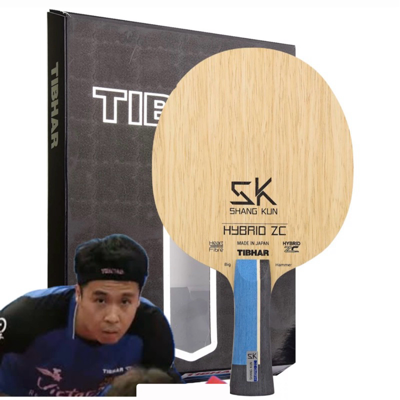 ไม้ปิงปอง Tibhar Shang kun hybrid zc แท้100%(preorder)