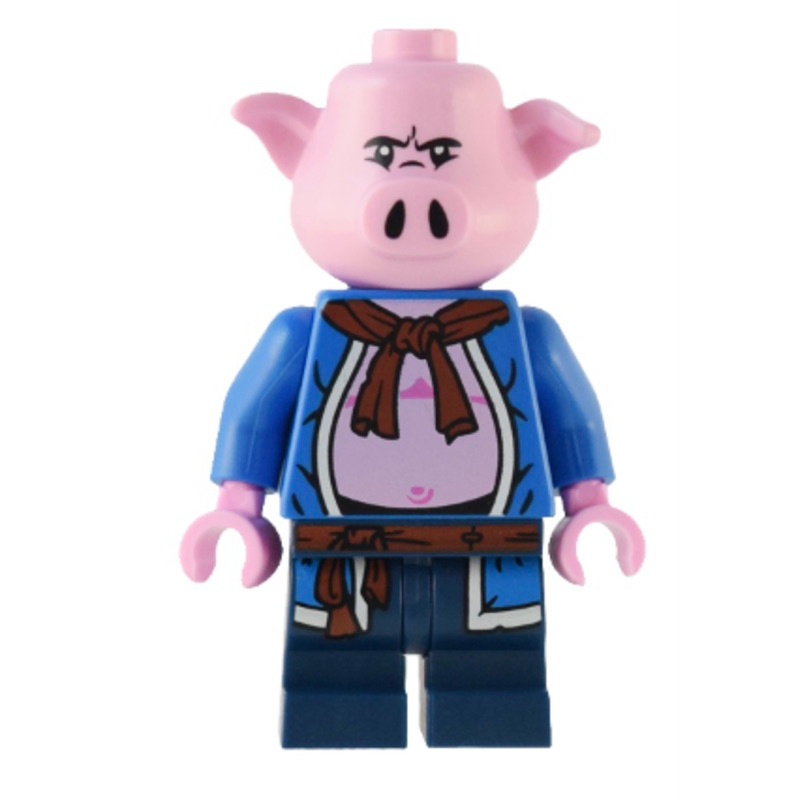 mk109 Pigsy - Blue Open Robe, Dark Blue Medium Legs (80044) Lego, Monkie kid ของแท้ ของใหม่