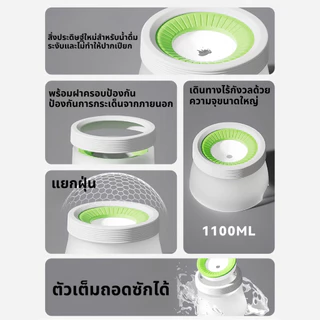 ชามน้ำหมาแมวแบบลอย ที่ให้น้ำแมว ถ้วยน้กันน้ำหก จุ1.2 ลิตร น้ำไม่กระเด็น ป้องกันฝุ่น กันฝุ่น ดื่มสะอาด ใช้ง่าย พร้อมส่ง