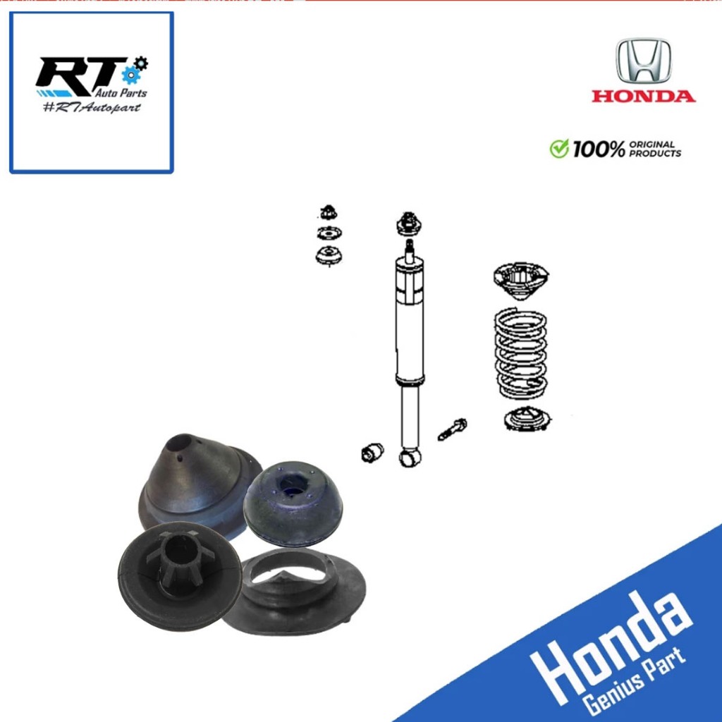 Honda ยางรองสปริงโช้คหลัง Honda Civic FD ปี06-11 แท้ / แหวนรอง กันฝุ่นโช้ค กันกระแทกโช้ค / 52691-SNA-A01