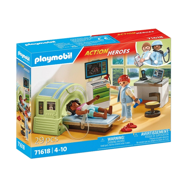 Playmobil 71618 Hospital MRI with child แอคชั่นฟิกเกอร์ โรงพยาบาล MRI และคนไข้