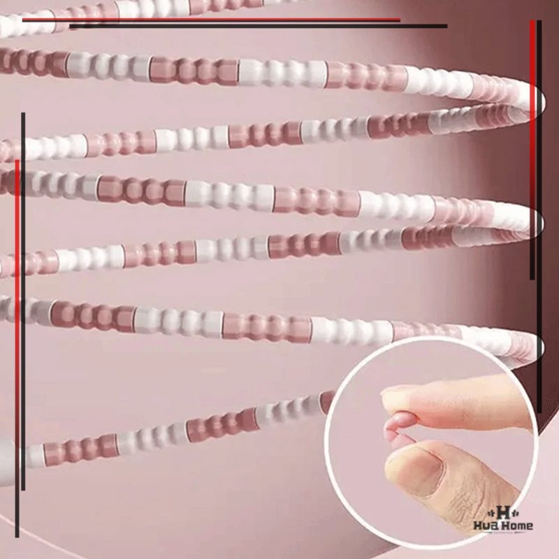 เชือกกระโดดแบบลูกปัด ฟิตเนสกระโดดเชือกเด็ก เชือกกระโดดไม้ไผ่ ประดับลูกปัดนิ่ม ไม่พันกัน สีสดใส ดีไซน์น่าเลิฟ - รูปที่ 4